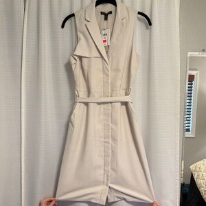 Banana Republic Cream Mini Dress